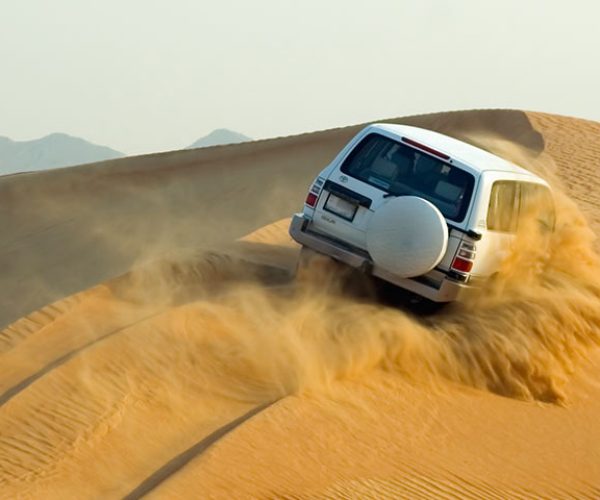 Dune-bashing Desert Island Camp And Resort